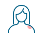 Icone représentant une femme