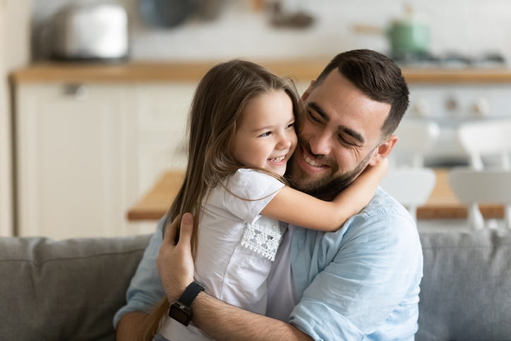 Papa et sa fille