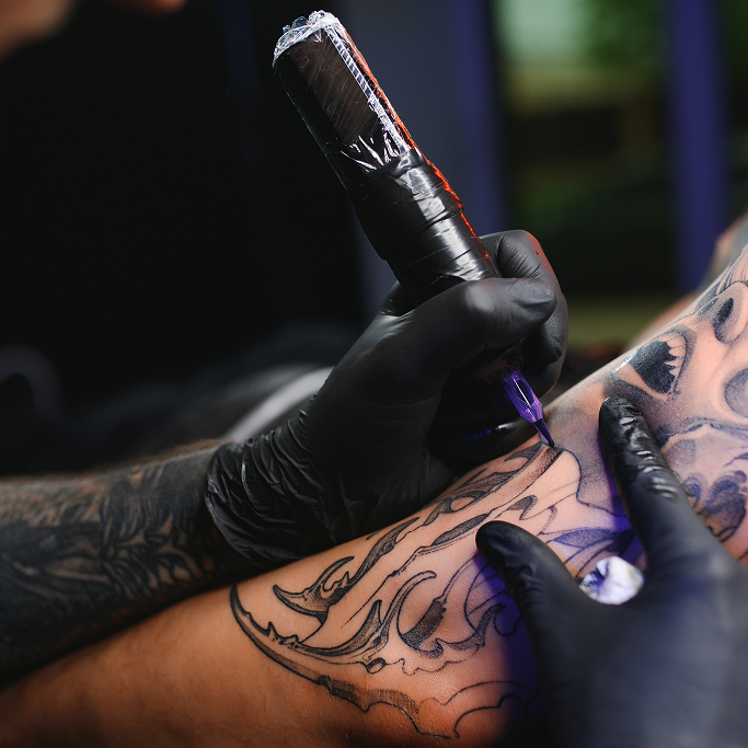 Tatouage cicatrisation